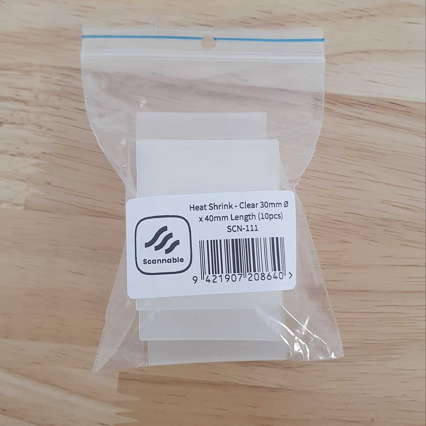 Heat Shrink - Clear and Black - Different Sizes