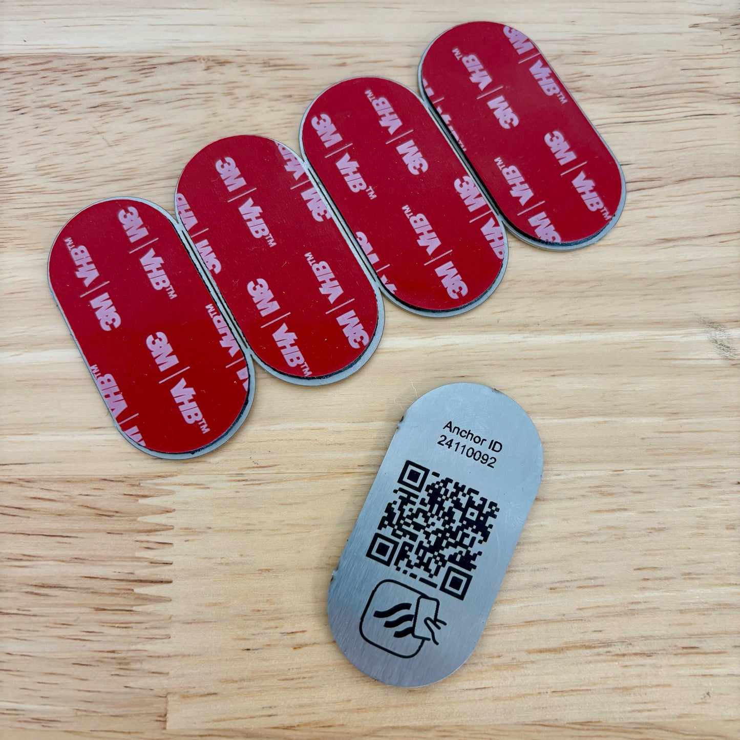 QR Code ID Plates (50 Pack)