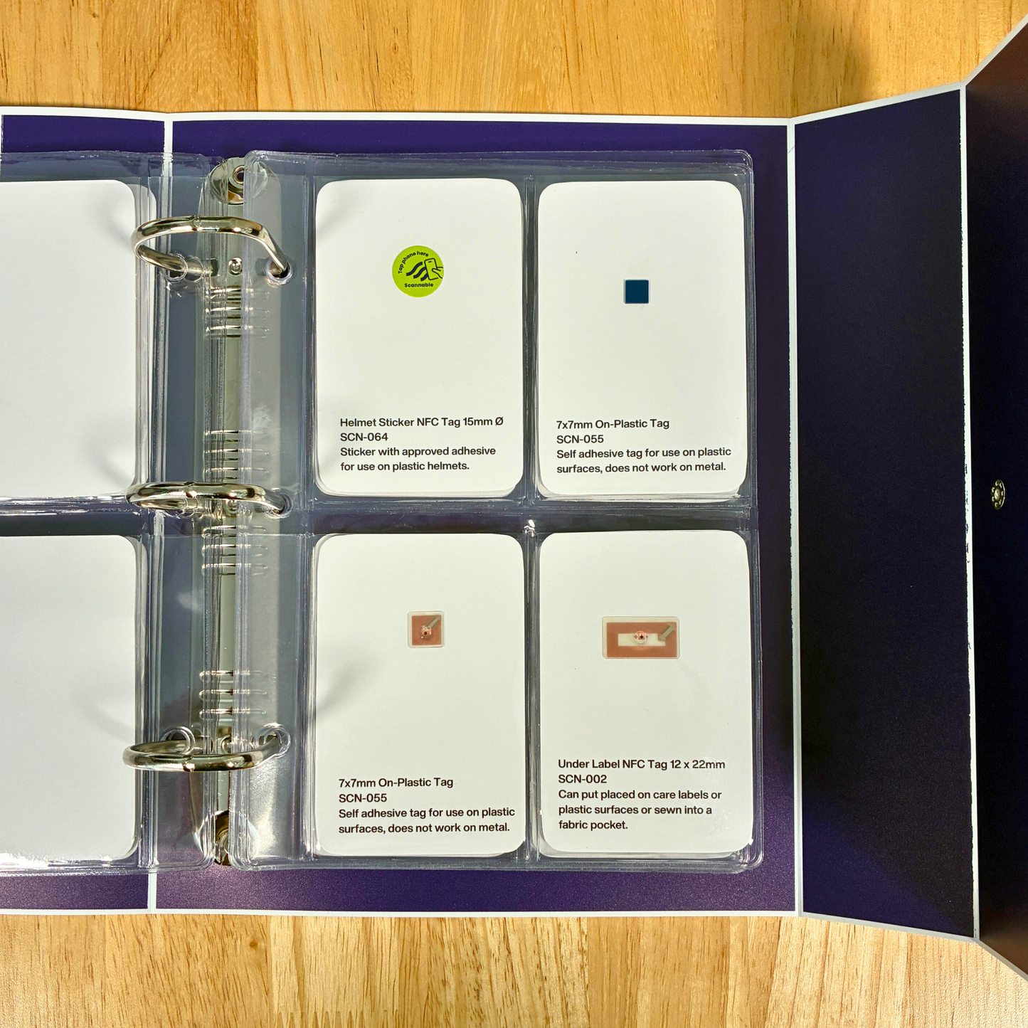 Manufacturer NFC Tag Sample Folder (30 Tags) FREE