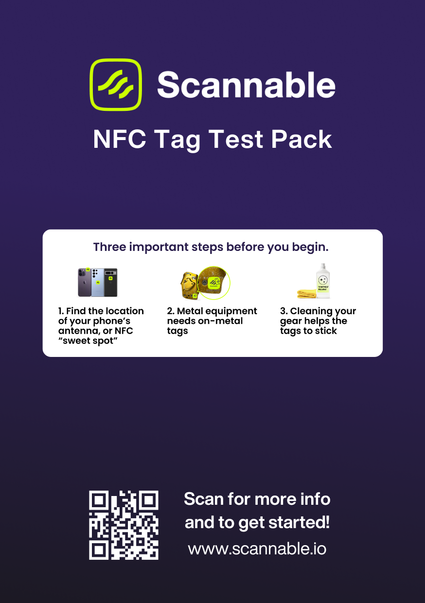NFC Test Pack (7 Tags)