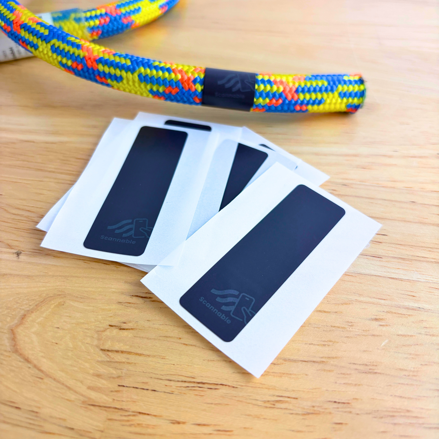 Rope Label NFC 18mm x 60mm (50 Pack)